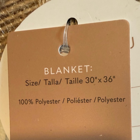 Chick Pea Floral Bunny with Pink Blanket - Picture 2 of 4